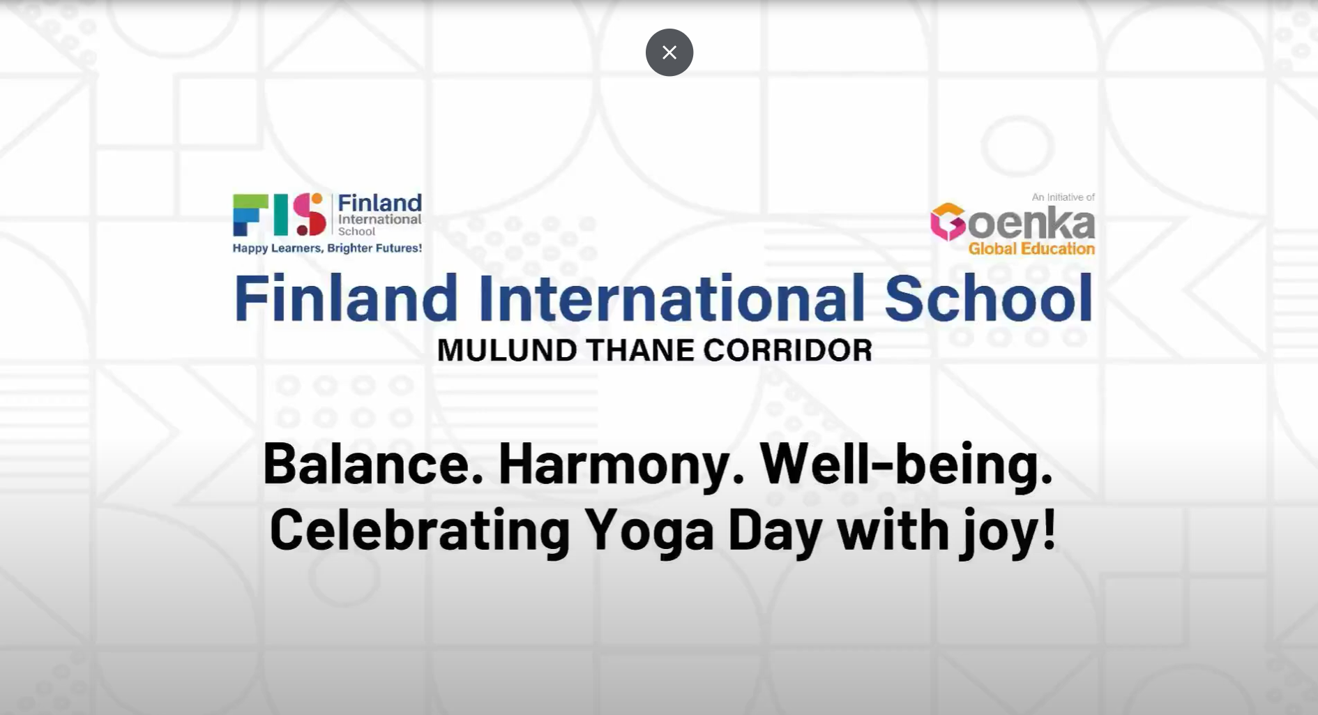 Our students embraced the ancient art of yoga with enthusiasm and joy!